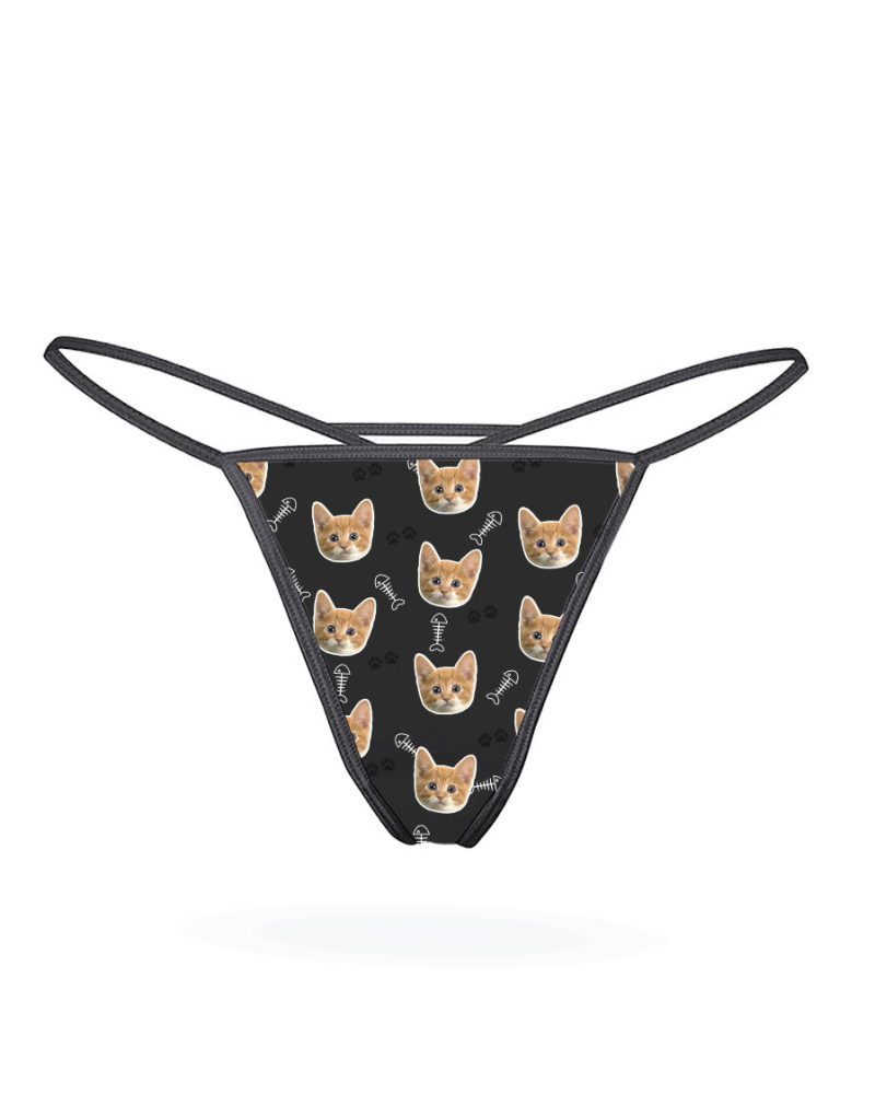 Your Cat Thong black