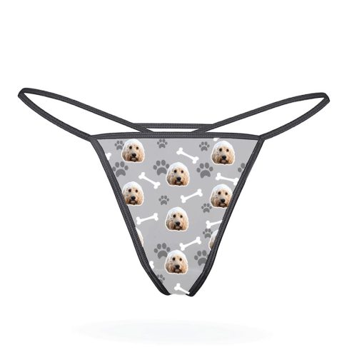 Your Dog Thong grey