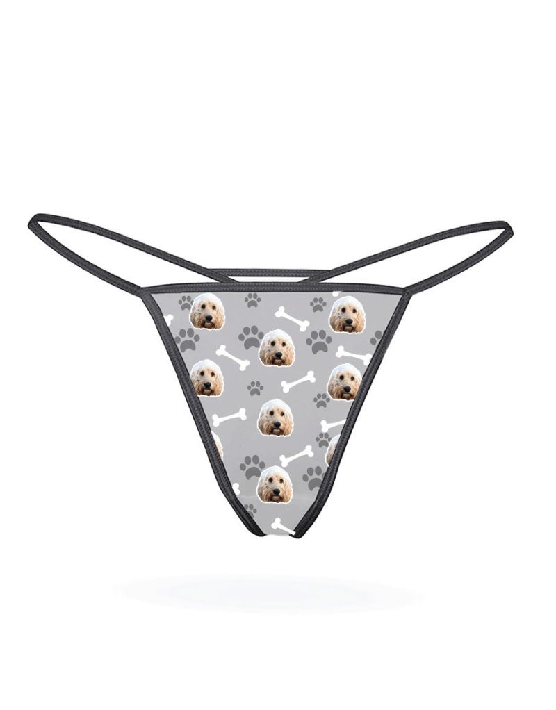 Your Dog Thong grey