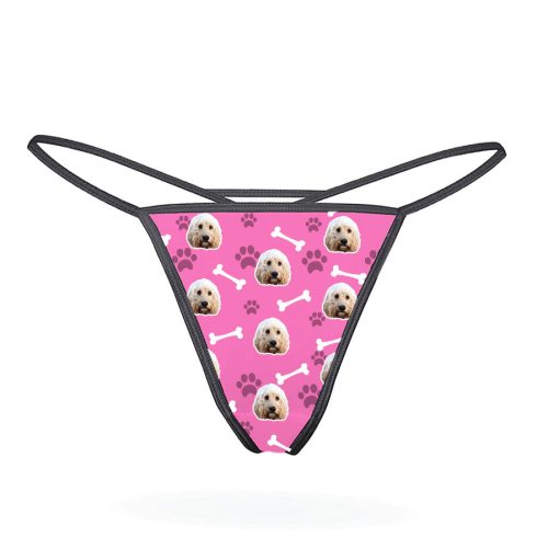 Your Dog Thong pink