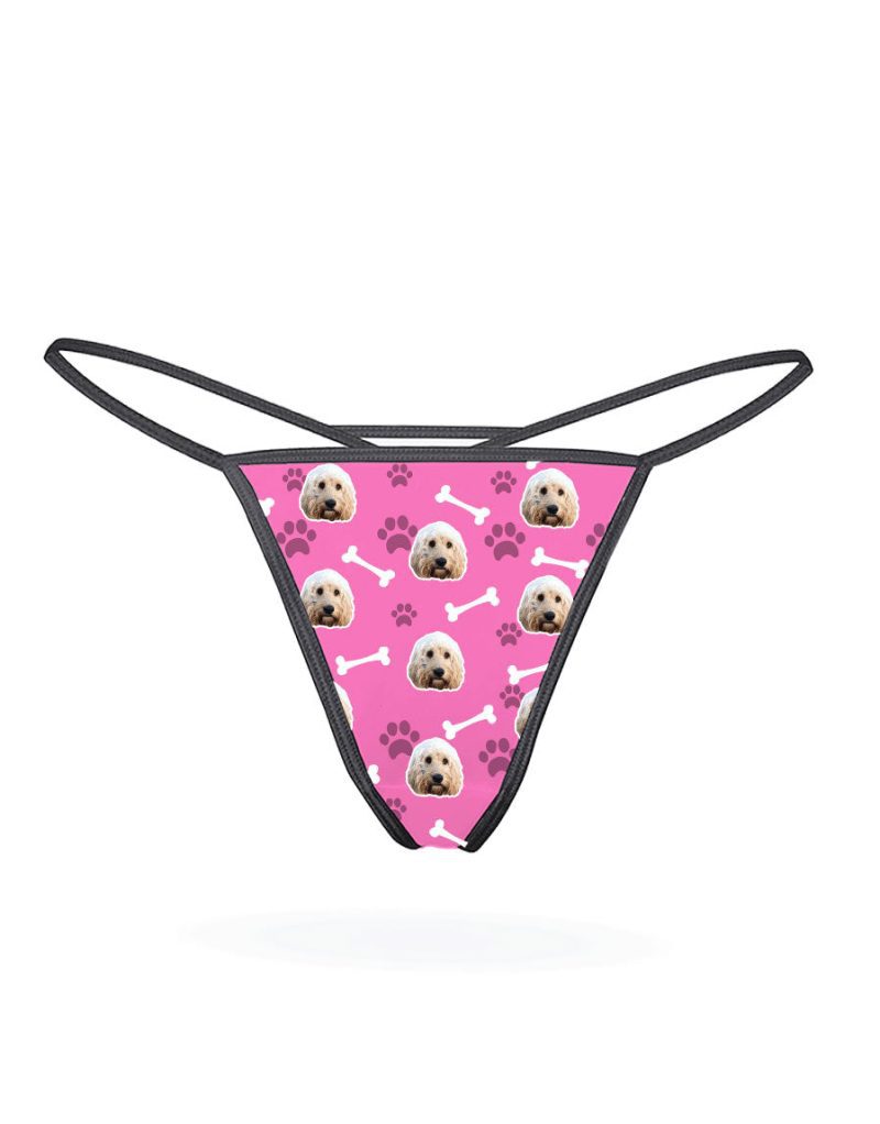 Your Dog Thong pink