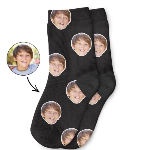 Kids Face Socks