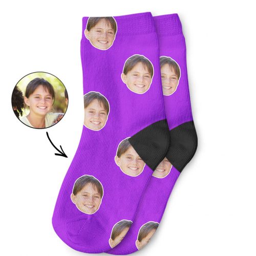 My Kids Face On Socks