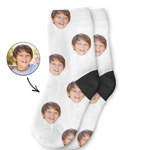 Children's Face On Socks