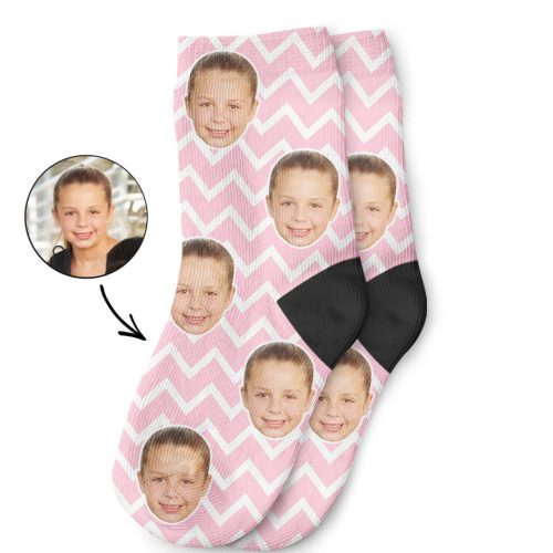 Zig Zag Kids Photo Socks