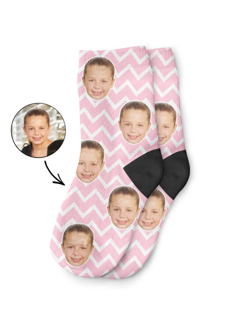 Zig Zag Kids Photo Socks