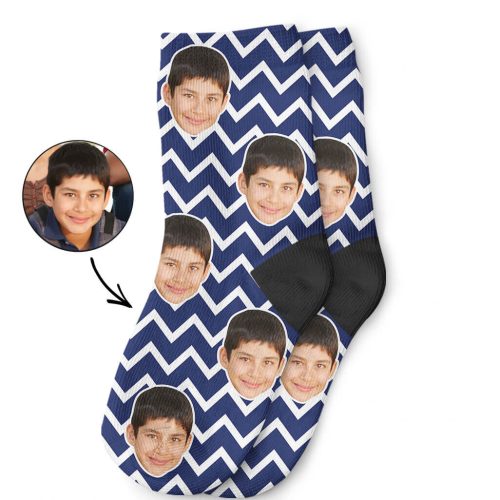 Custom Zig Zag Children's Socks