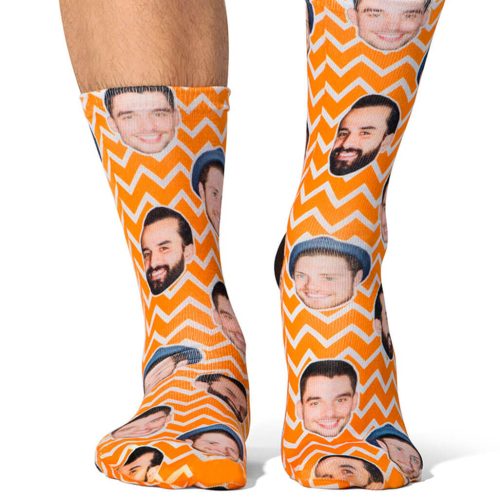 Zig Zag Custom Socks