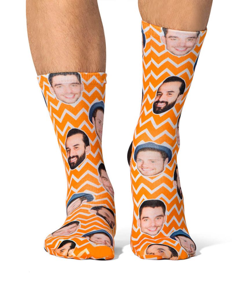 Zig Zag Custom Socks