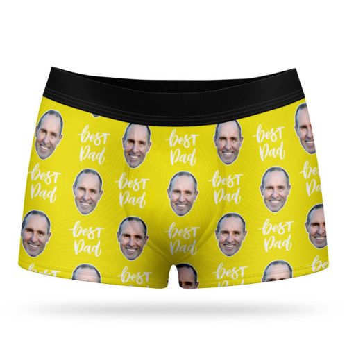 best dad yellow boxers