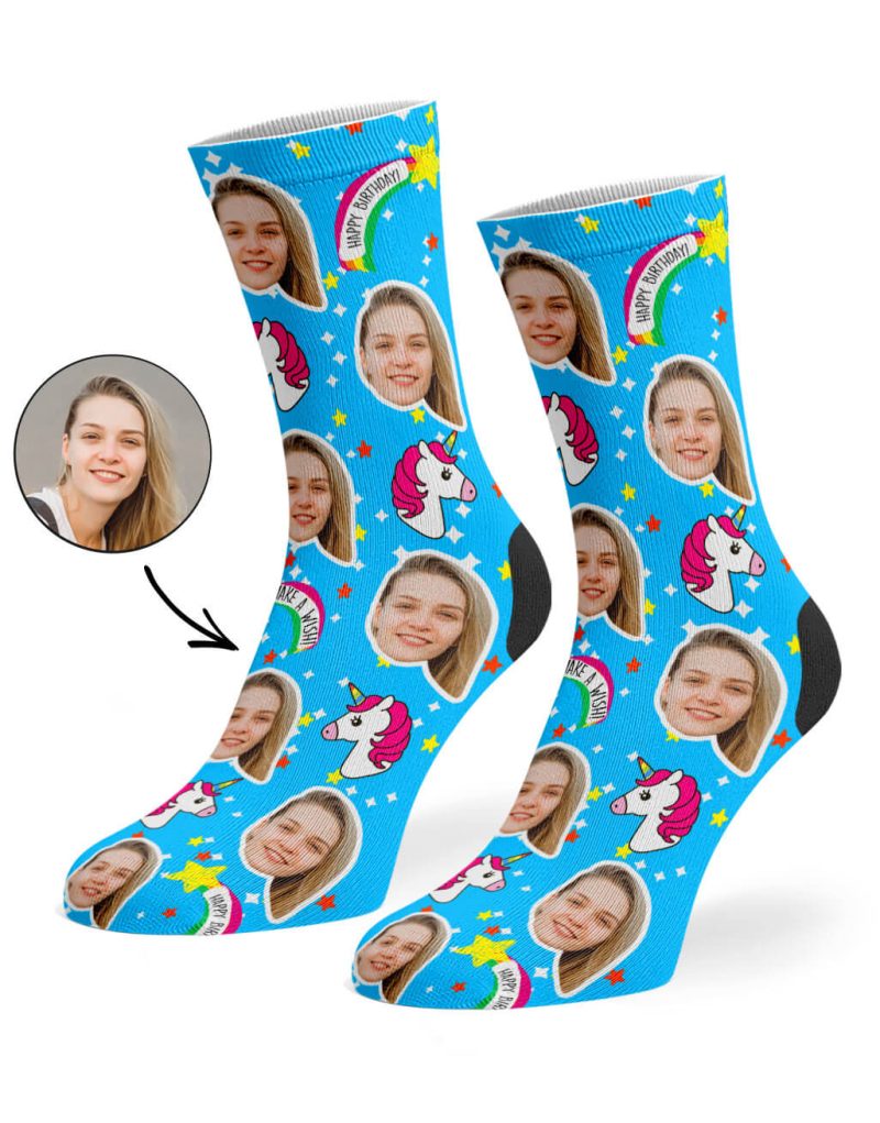 blue Unicorn Birthday Socks 2f852330 1351 4525 9ef9 d81c7578fe10