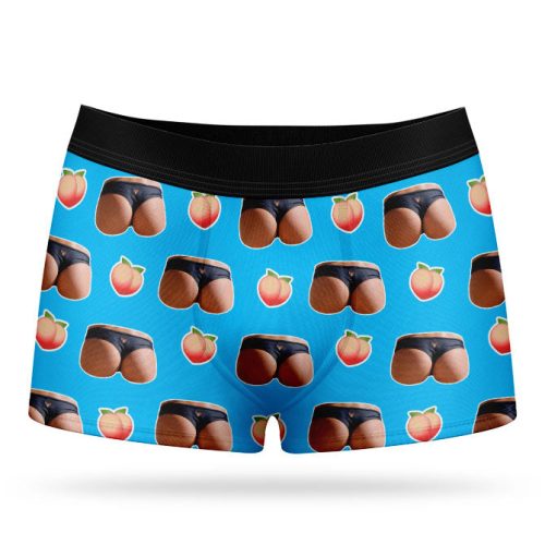 booty boxer shorts blue