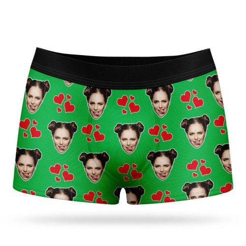 green valentine boxers