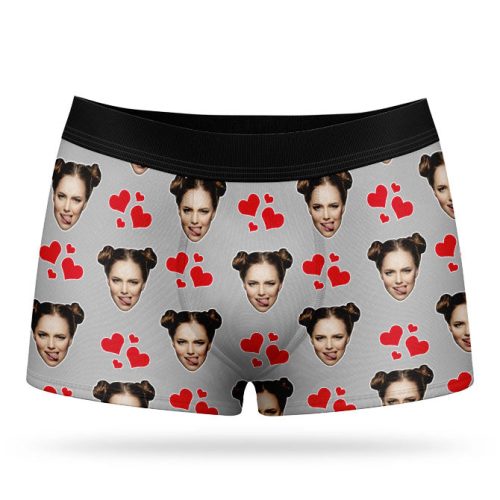 grey boxer shorts valentines day