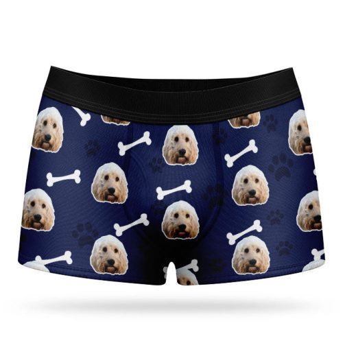 navy dog boxers