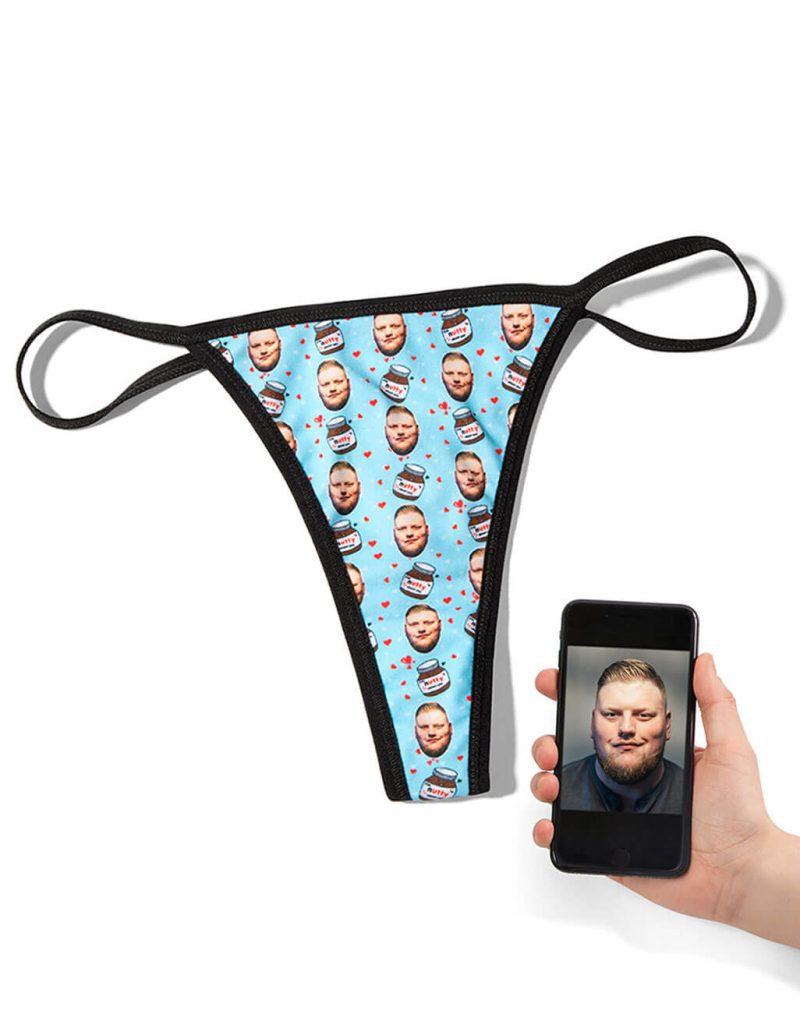 nutty face thong