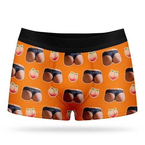 orange booty boxers