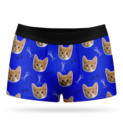 royal blue cat boxers