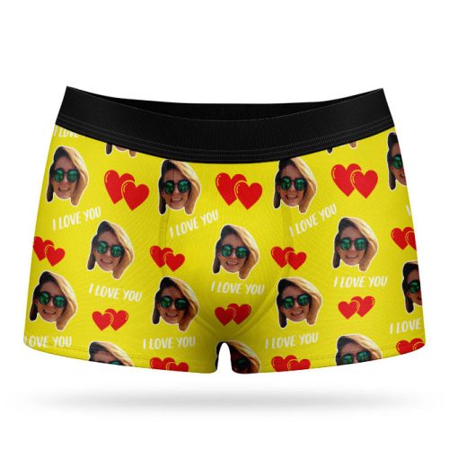 yellow boxer shorts