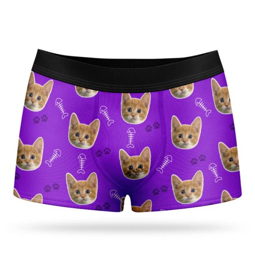 you cat on boxer shorts